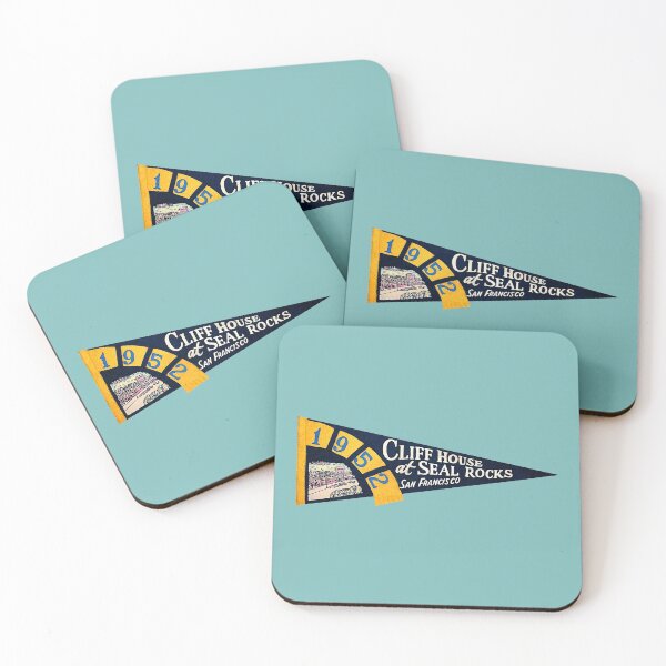 Item preview, Vintage Seal Rock San Francisco California Souvenir Pennant designed and sold by FuzzyHoney.