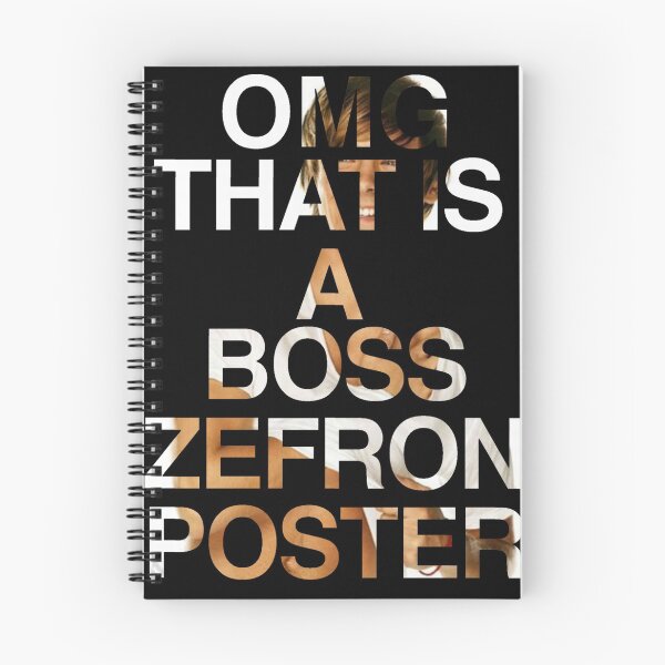 Item preview, Boss Zefron poster designed and sold by bob-rosses-feet.