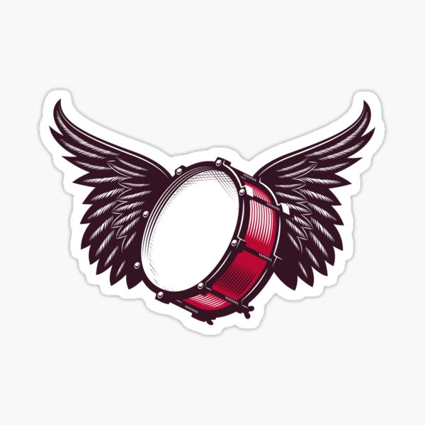 drum Sticker