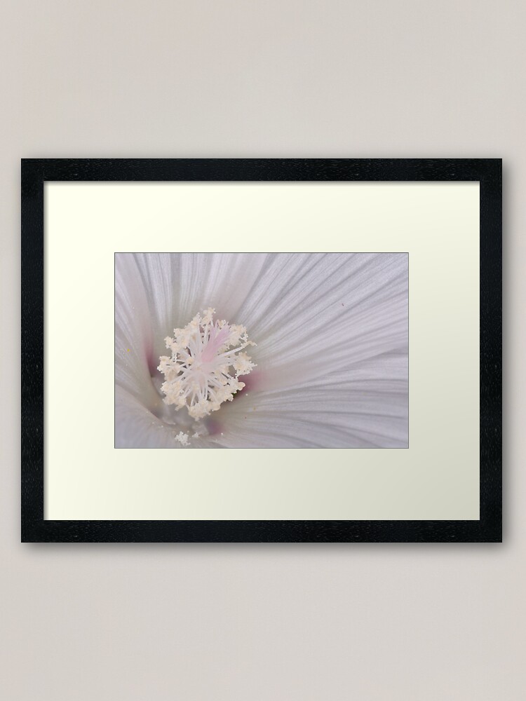 Alternate view of Crystal Flower Framed Art Print