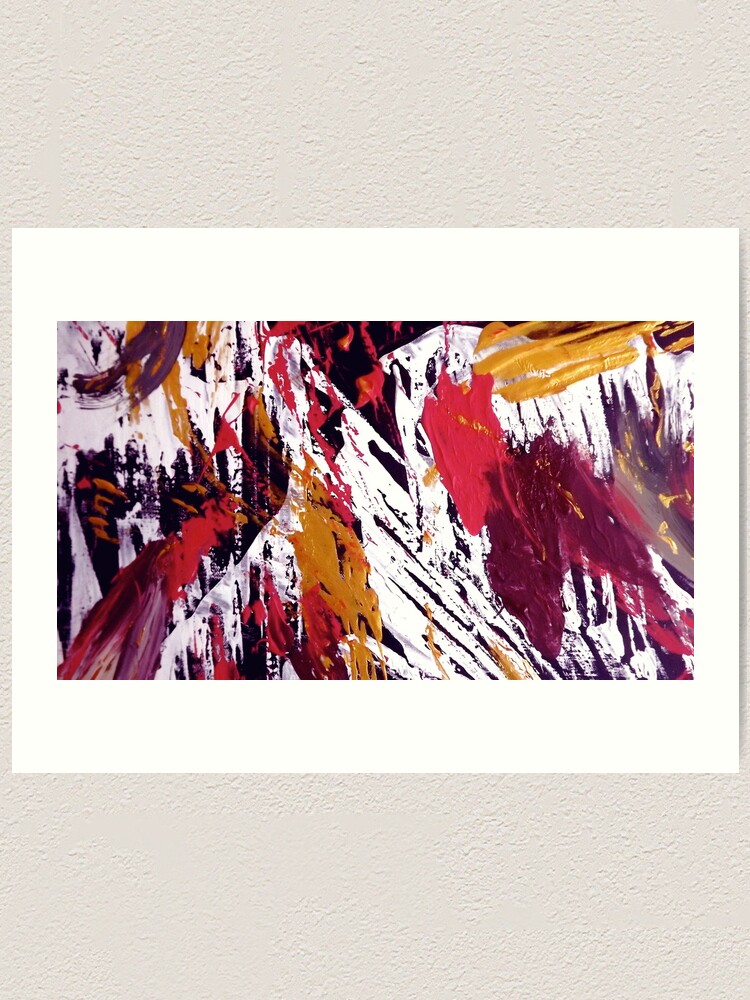 Alternate view of "Tibet" - Whole Painting Art Print