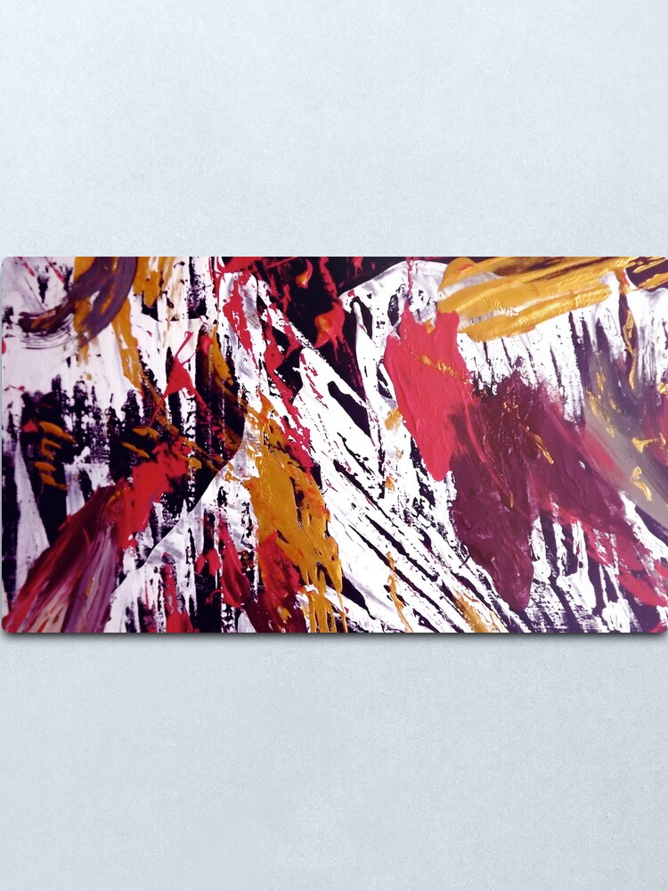 Alternate view of "Tibet" - Whole Painting Metal Print