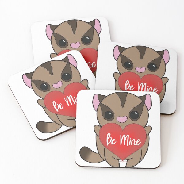 Item preview, Be Mine- Valentine Sugar Glider  designed and sold by LordGraceArt.