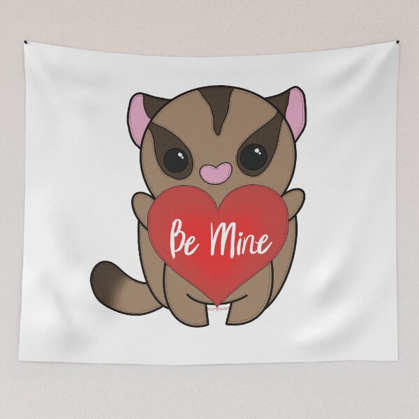 Item preview, Be Mine- Valentine Sugar Glider  designed and sold by LordGraceArt.
