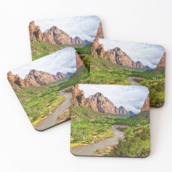 Item preview, Zion Canyon and the Meandering Virgin River at Dusk designed and sold by Jeff Goulden Photography.