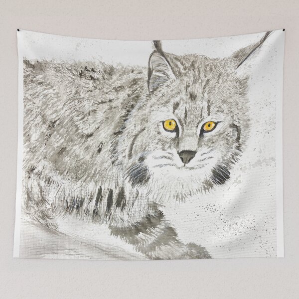 Item preview, Lynx designed and sold by Austin Fabinski Art.
