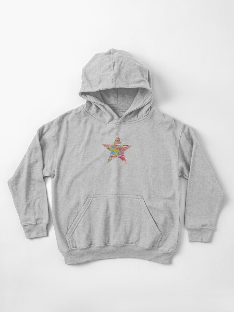 multicolor pastel hoodie