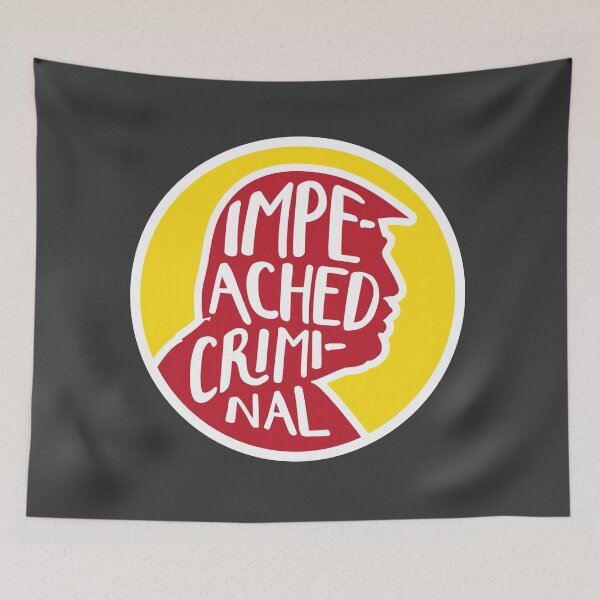 Item preview, Impeached Criminal Trump designed and sold by OwlishArts.