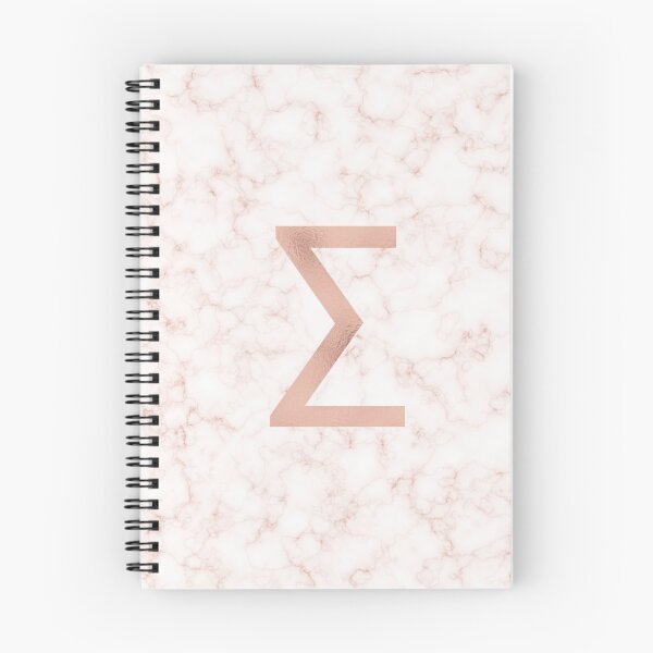 Item preview, Rose Gold Marble Sigma designed and sold by BiscuitSnack.