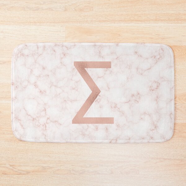 Item preview, Rose Gold Marble Sigma designed and sold by BiscuitSnack.