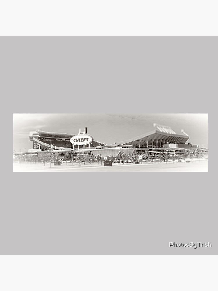 Arrowhead Stadium, Kansas City Chiefs, Tilt-Shift, Black and White by PhotosByTrish