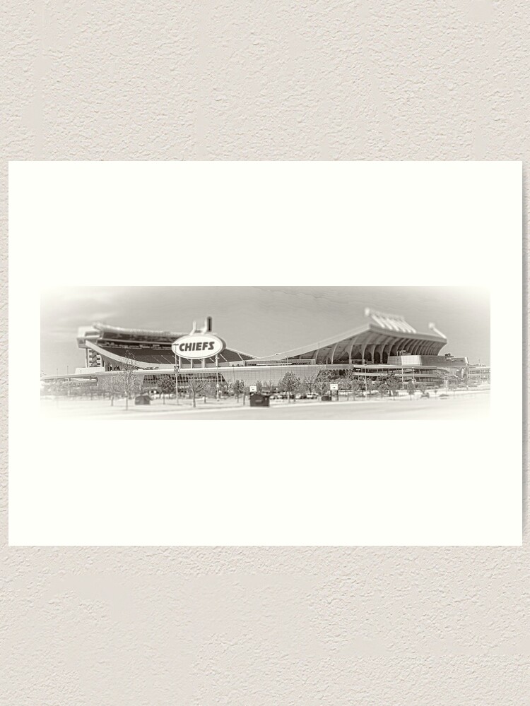 Arrowhead Stadium - Kansas City Chiefs Art Print