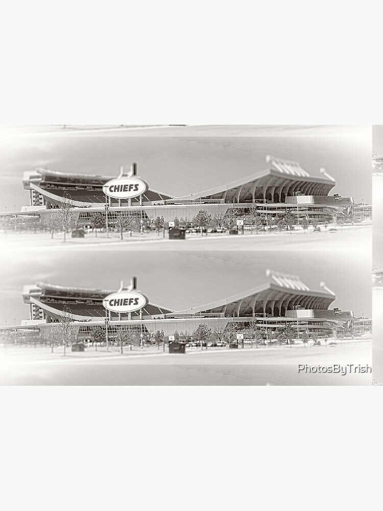 Arrowhead Stadium, Kansas City Chiefs, Tilt-Shift, Black and White