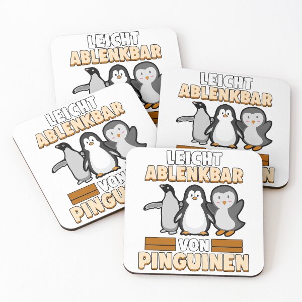 Item preview, easily distracted by penguin bird ice cream gift designed and sold by redshirtz.