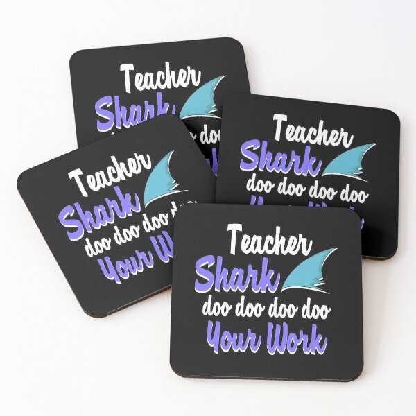 Item preview, Teacher shark shirt Teacher teach school gift designed and sold by redshirtz.