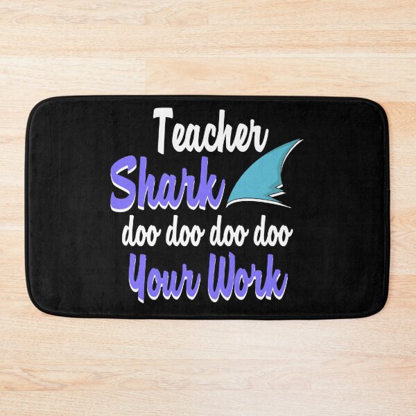 Item preview, Teacher shark shirt Teacher teach school gift designed and sold by redshirtz.