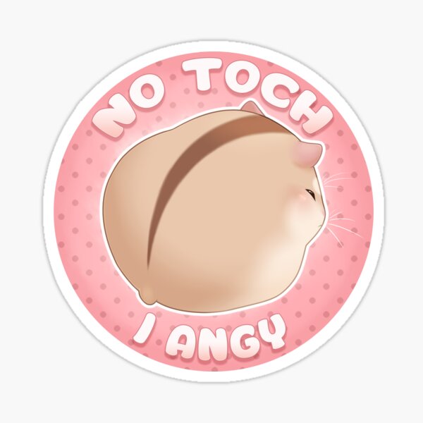 NO TOCH Sticker