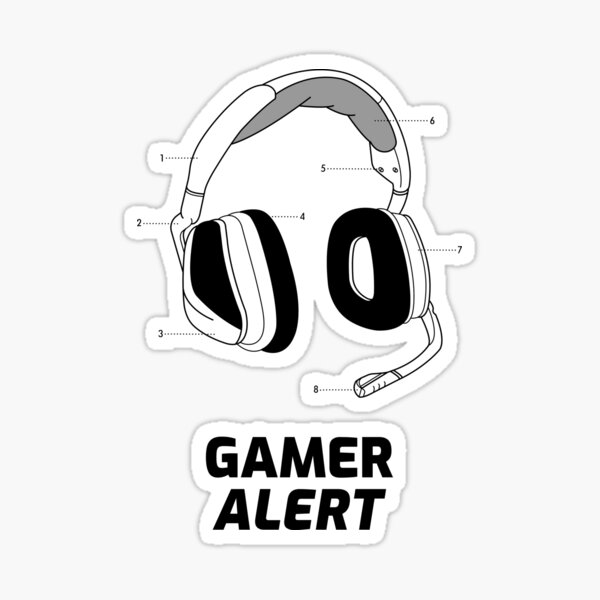 Item preview, Gamer Alert designed and sold by PassionforLove.