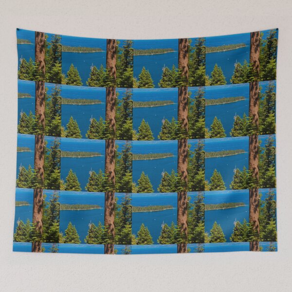 Item preview, JEFFREY PINE OVERLOOKING EMERALD BAY designed and sold by Elaine Bawden.