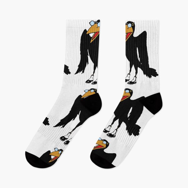 Item preview, Wise Crow Cartoon designed and sold by karwilberevivalcollection.