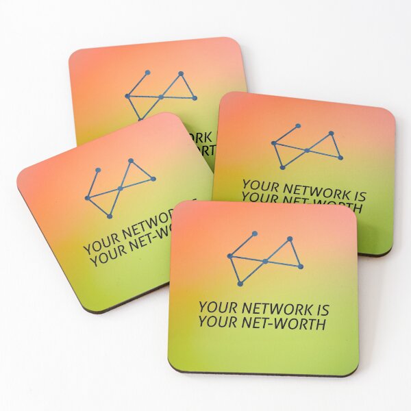 Item preview, YOUR NETWORK IS YOUR NETWORTH designed and sold by saurabhchhabra.