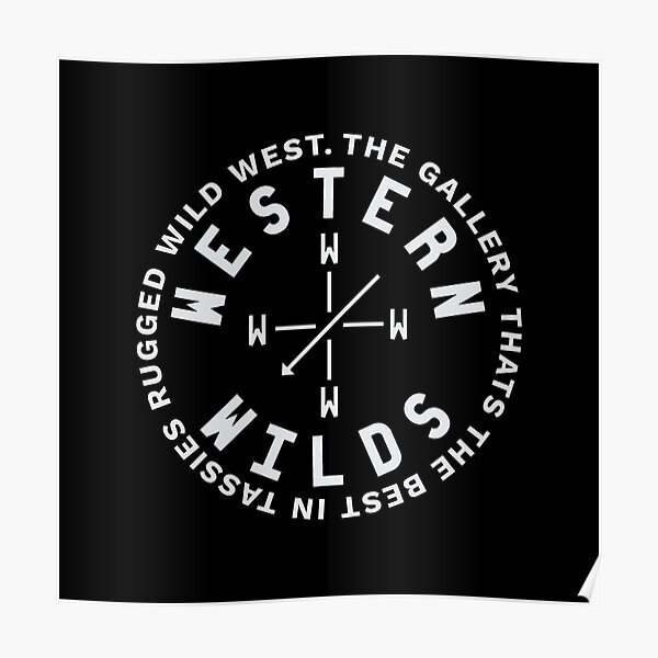 "Western Wilds Logo For St James Church Waratah " Poster for Sale by