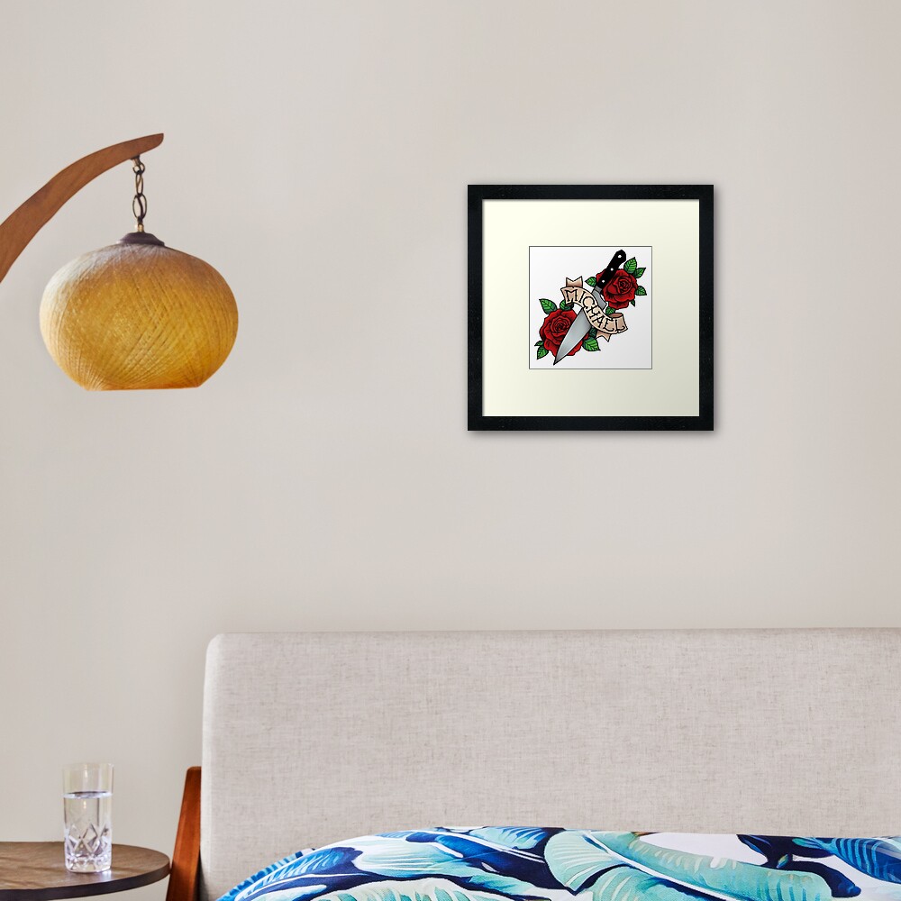 Item preview, Framed Art Print designed and sold by ClaraHearts.