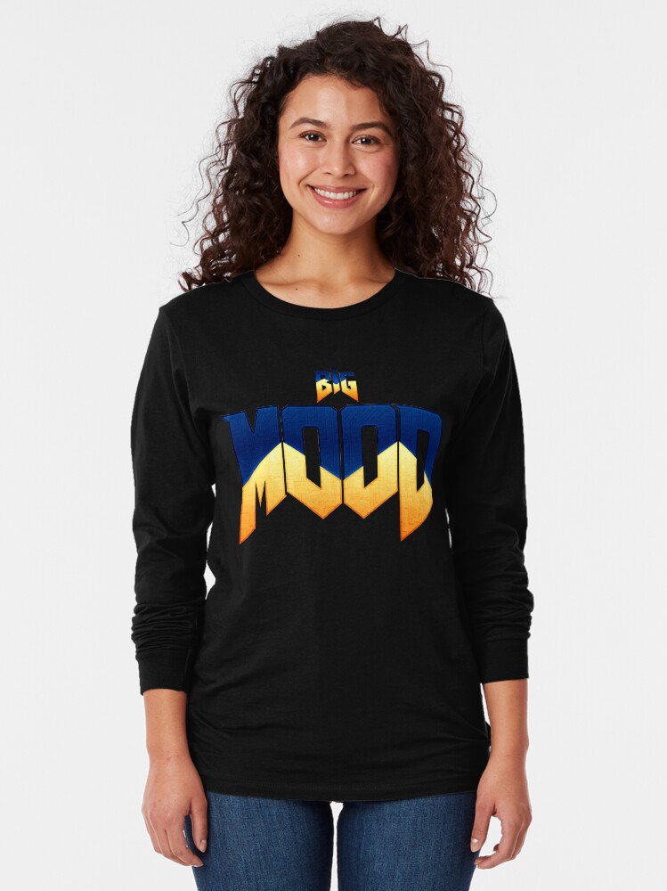 Alternate view of Big Mood Long Sleeve T-Shirt