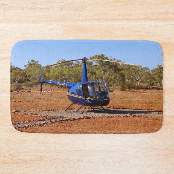 Item preview, Blue helicopter, Outback Western Australia designed and sold by FranWest.