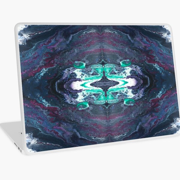 Skipping Between Raindrops Laptop Skin