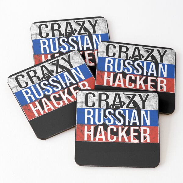 Item preview, Crazy Russian Hacker | Kali Linux Coder Developer Nerds designed and sold by Cedinho.