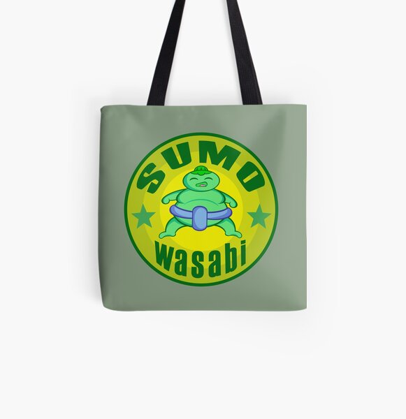 SUMO Wasabi All Over Print Tote Bag