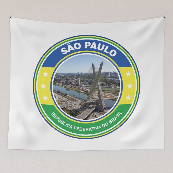 Item preview, Visit Sao Paulo Love Brazil designed and sold by HelloFromAja.