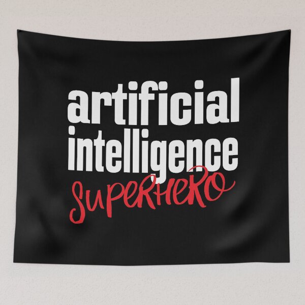 Item preview, Artificial Intelligence Superhero AI designed and sold by ProjectX23.