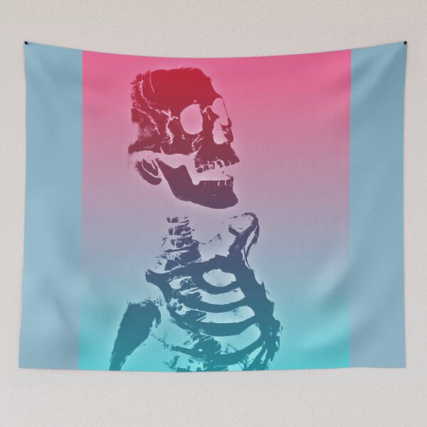 Item preview, Birgitta, the groovy skeleton designed and sold by tenderlovingart.