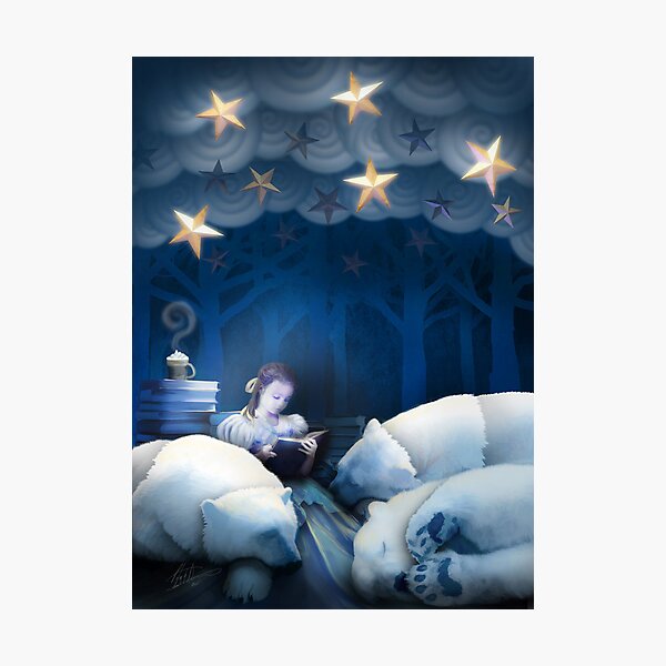 Item preview, She Reads Them to Sleep designed and sold by Peyton Duncan.