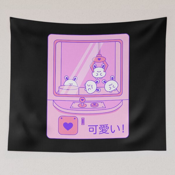 Item preview, Cute pink gripper with rabbits designed and sold by Tabinchu.