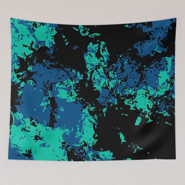 Item preview, Classic Blue & Biscay Green designed and sold by Kettukas.