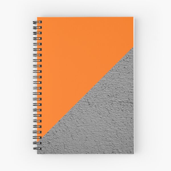 Item preview, Concrete grey and orange geometric background designed and sold by by-jwp.