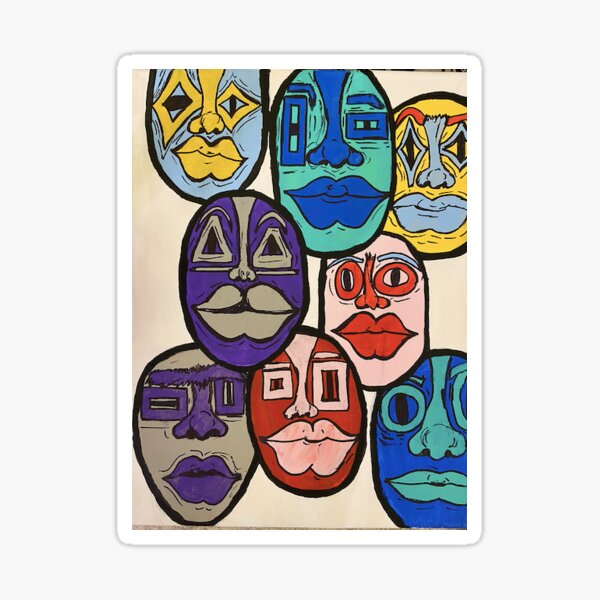 Item preview, Mystery of Faces  designed and sold by m-trilllz.