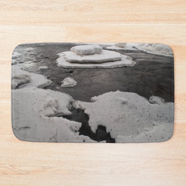 Item preview, Montreal River snow on ice formed at different water levels Michigan Wisconsin.   designed and sold by Steven Holt.