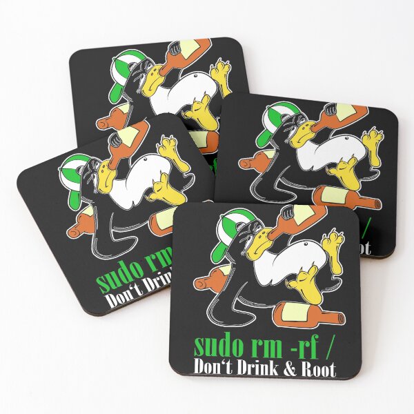 Item preview, Linux Penguin Sudo Rm Rf I Don't Drink and Root | Developer designed and sold by Cedinho.
