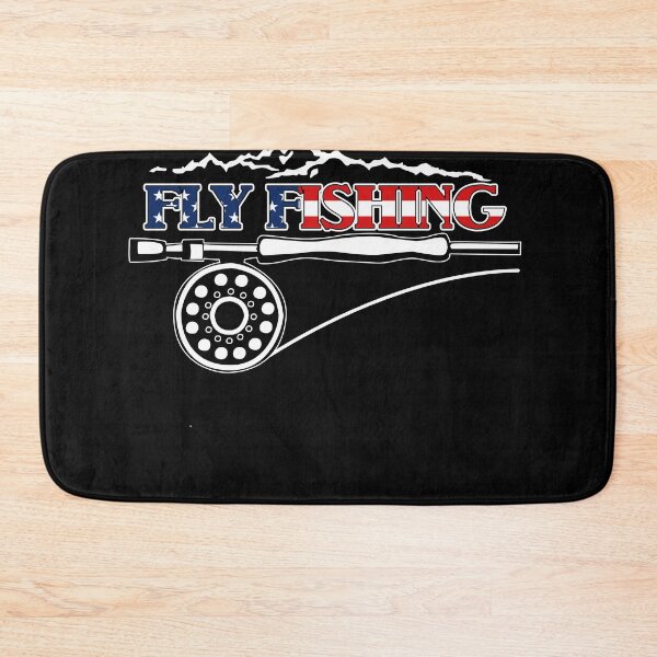 Item preview, American Flag Fishing | Fly Fishing, Mountain and USA Love designed and sold by Cedinho.