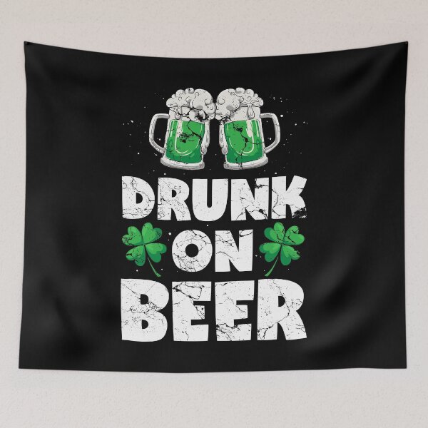 Item preview, Drunk on Beer St Patricks Day T Shirt For Men Women designed and sold by LiqueGifts.
