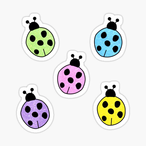 Printable Ladybug Thank You Stickers Lady Bug Packaging 