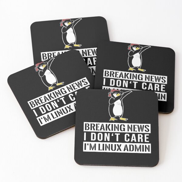 Item preview, I Dont Care I'm Linux Admin Dabbing Penguin for Admin designed and sold by Cedinho.