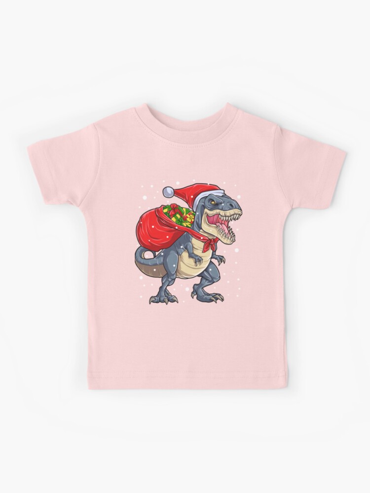 ROARSOME Christmas T Rex Dinosaur Kids T-Shirt' Reusable Gift Bag