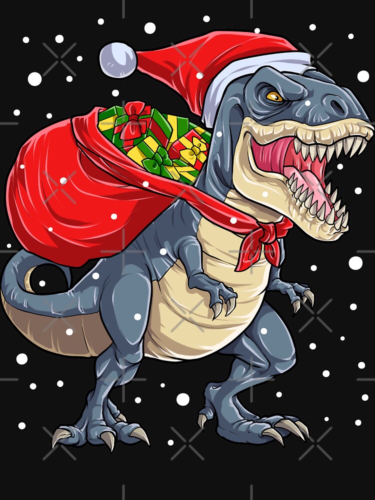 Dinosaur Christmas Shirt Boys Santa T Rex Kids Xmas Gifts Dinosaur Christmas Shirt Boys Santa T Rex Kids Xmas Gifts