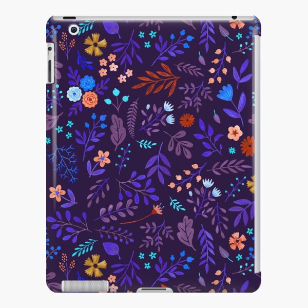Purple wild flowers iPad Snap Case