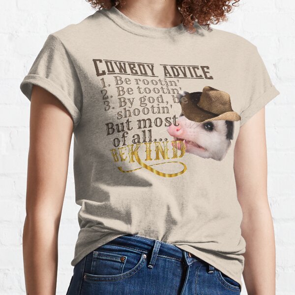 Cowboy Ratschläge Classic T-Shirt